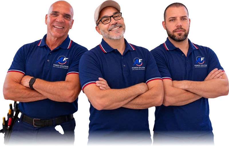 AF Power Solution team — handyman, management and facilities crew